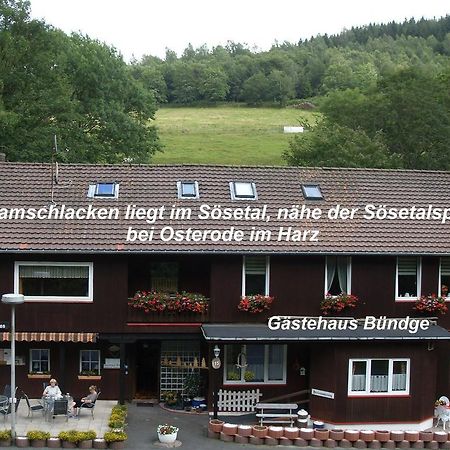 Gaestehaus Buendge Kamschlacken Eksteriør billede