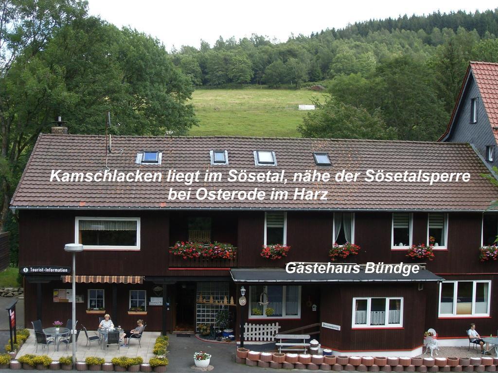 Gaestehaus Buendge Kamschlacken Eksteriør billede